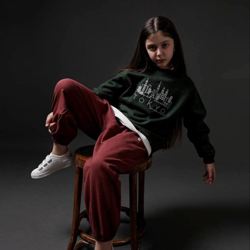 بلوز آستین‌بلند دورس تو کرکی(7 تا 10 سال)