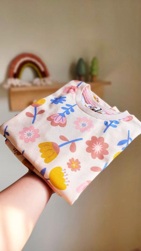 ست بلوز شلوار نخ پنبه ترک (2 سال تا 8 سال)