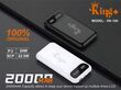 پاور بانک ۲۰۰۰۰ میلی آمپر فست شارژ برند کینگ پلاس مدل KING+ HK-100
