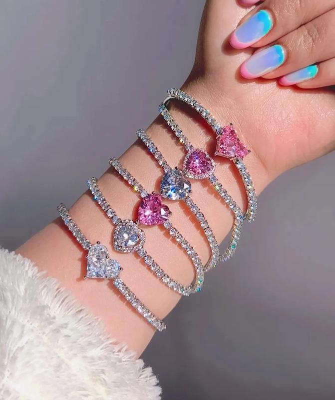 دستبندای قلبی🩷