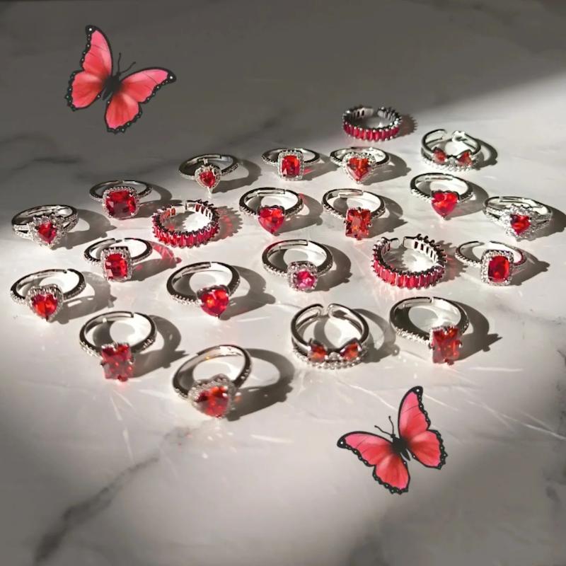 انگشتر یاقوت قرمز❤️😍