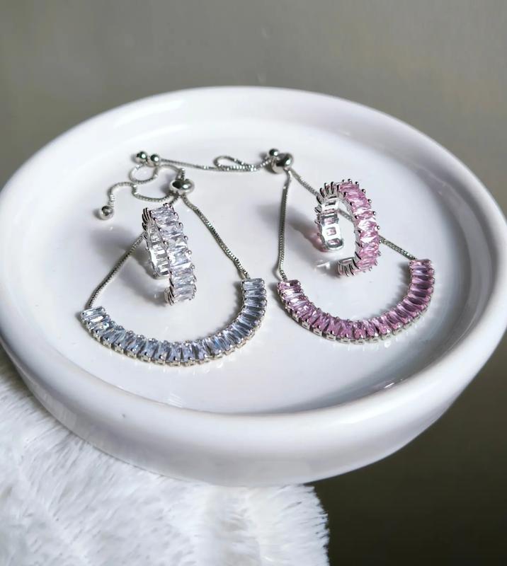 دستبند تنیسی مارشال🩷🤍