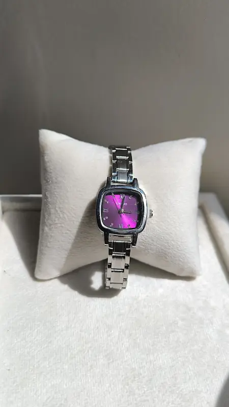 ساعت کاسیو بنفش💜