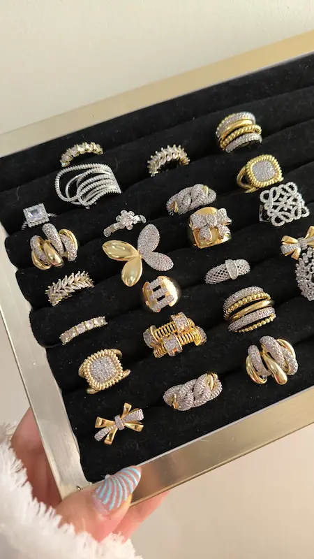 انگشترای طرح طلا💛✨