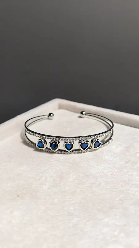 بنگل قلب آبی💙