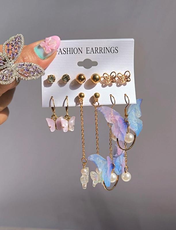 پک گوشواره پروانه