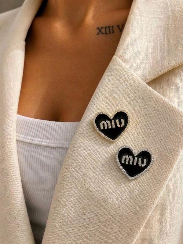گلسینه طرح قلب miu miu