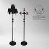 آباژور ایستاده کنار سالنی نئوکلاسیک زئوس استاتیک