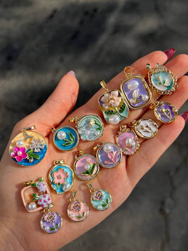 گردنبند میناکاری