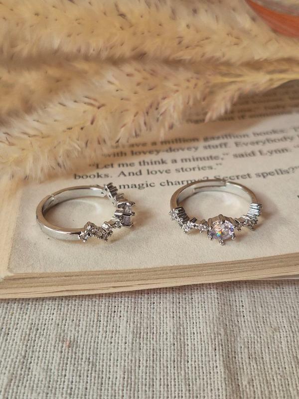 انگشتر جواهری فری سایز نگین دایره