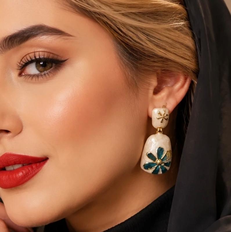 گوشواره میناکاری Mi16