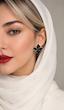 گوشواره میناکاری Mi18