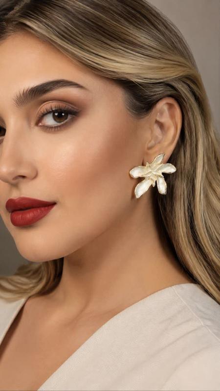 گوشواره میناکاری Mi13