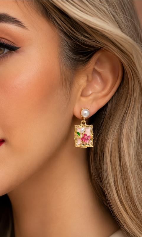 گوشواره میناکاری  Mi11