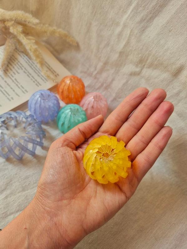 گیره گوجه مو شیشه ای 