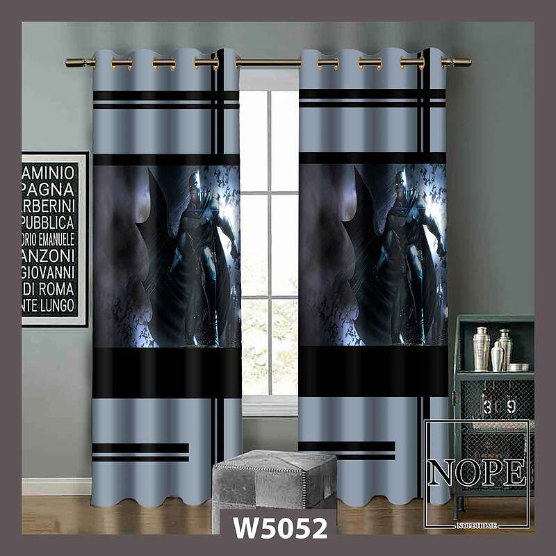 پرده کودک طرح بتمن بالدارکد W5052