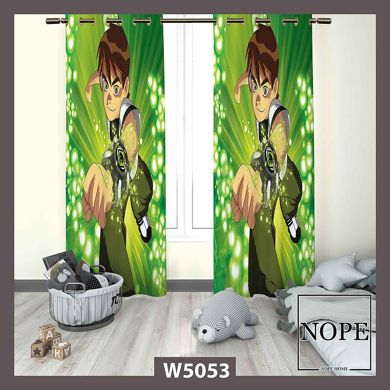 پرده کودک طرح بنتن جسور کد W5053