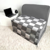 کاناپه تخت شو یک نفره مدل شطرنجی کد M1169