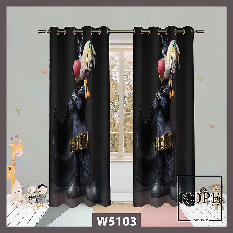 پرده کودک طرح سیلوستر کد W5103