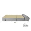 کاناپه تخت شو یک نفره مینیمال لوزی مدل M1141