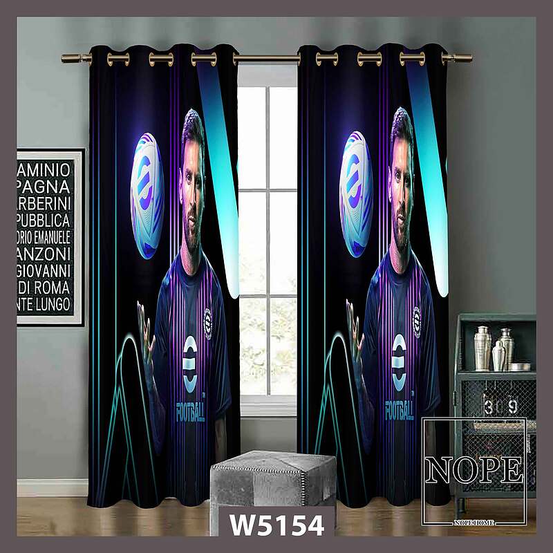 پرده کودک طرح مسی کد W5154