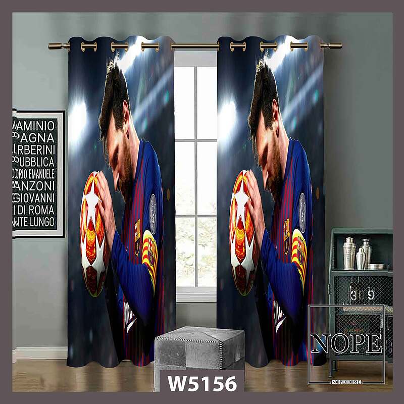 پرده کودک طرح مسی کد W5156