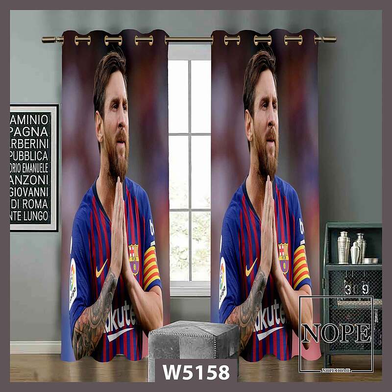 پرده کودک طرح مسی کد W5158