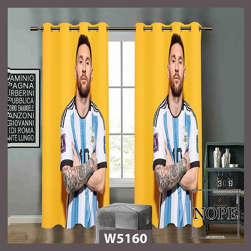 پرده کودک طرح مسی کد W5160