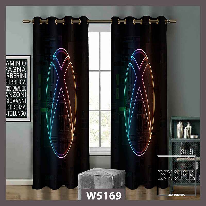 پرده کودک طرح ایکس باکس کد W5169