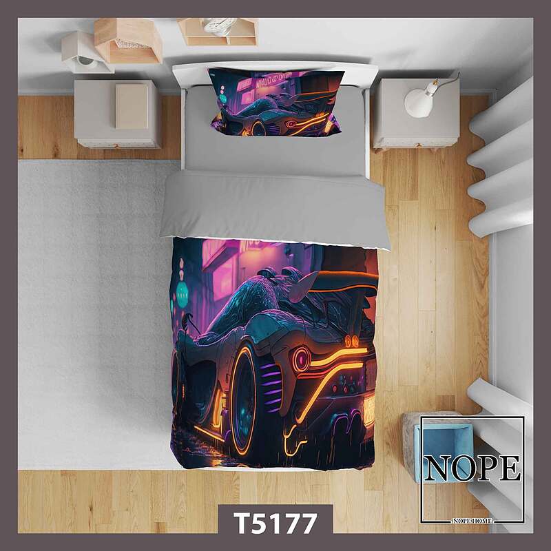 روتختی کودک طرح ماشین کد T5177