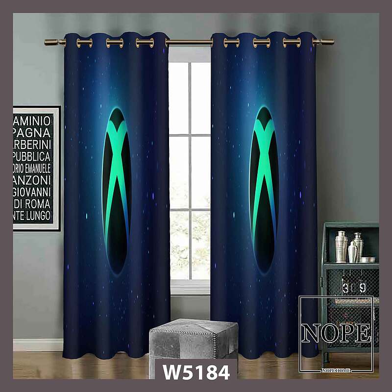 پرده کودک طرح ایکس باکس کد W5184