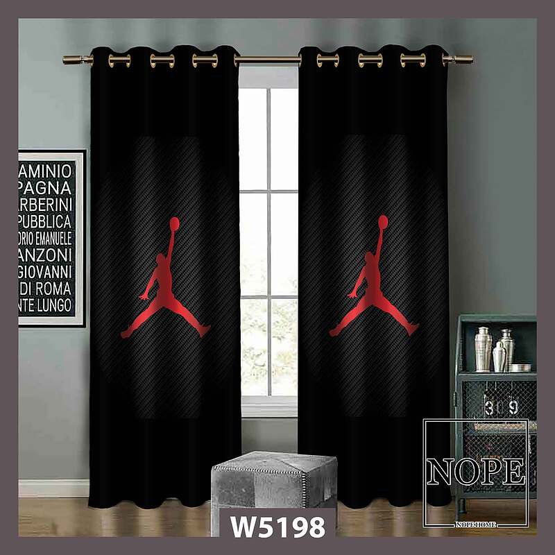 پرده کودک طرح جردن کد W5198