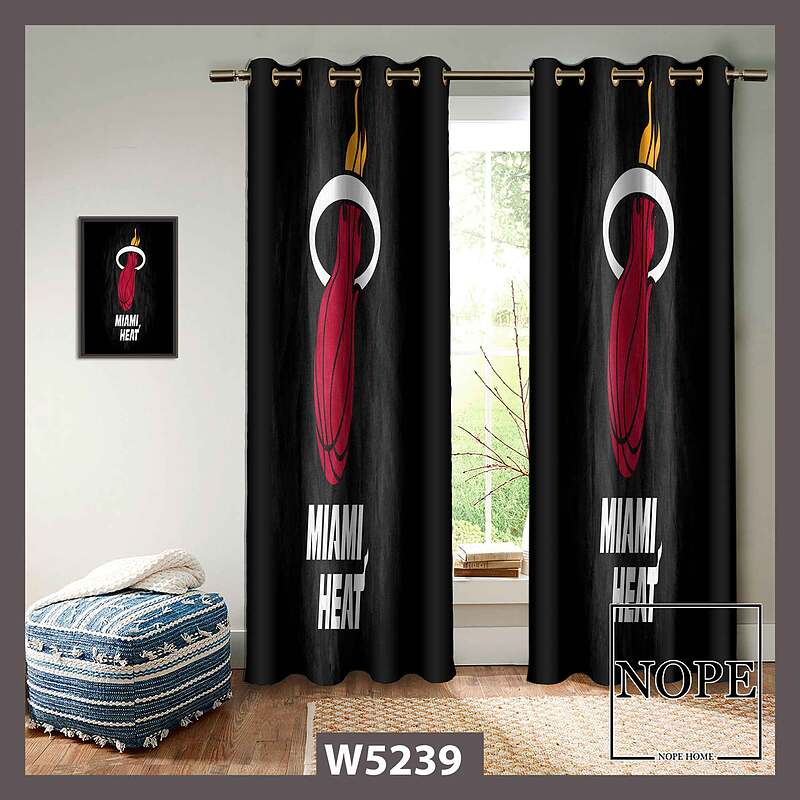 پرده کودک طرح بسکتبال کد W5239