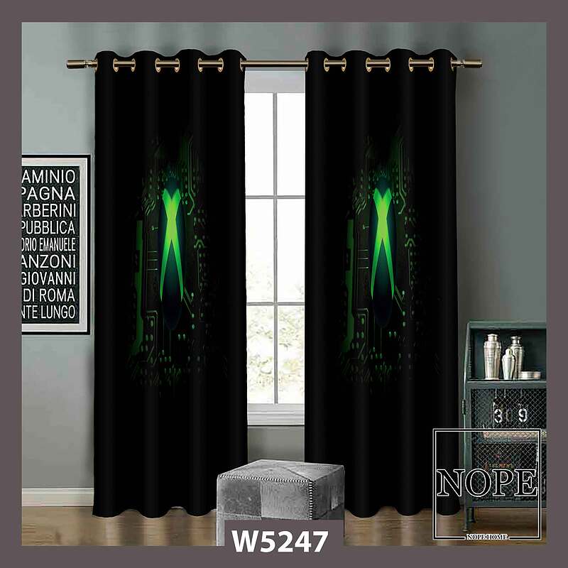 پرده کودک طرح ایکس باکس کد W5247