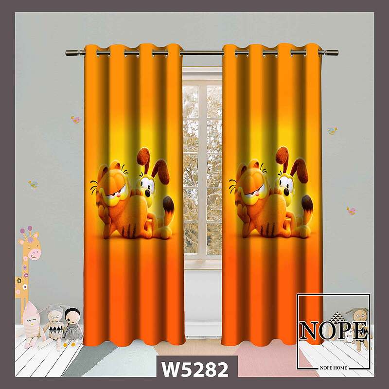 پرده کودک طرح گارفیلد کد W5282