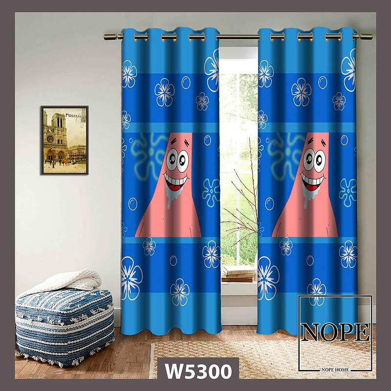 پرده کودک طرح پاتریک کد W5300
