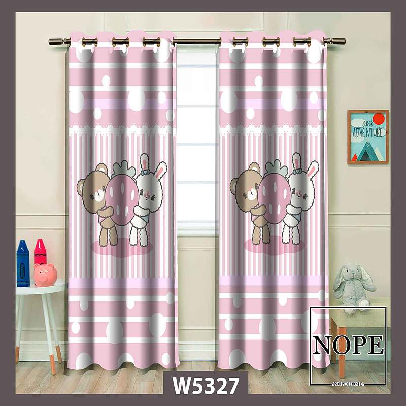 پرده کودک طرح کارتونی کد W5327