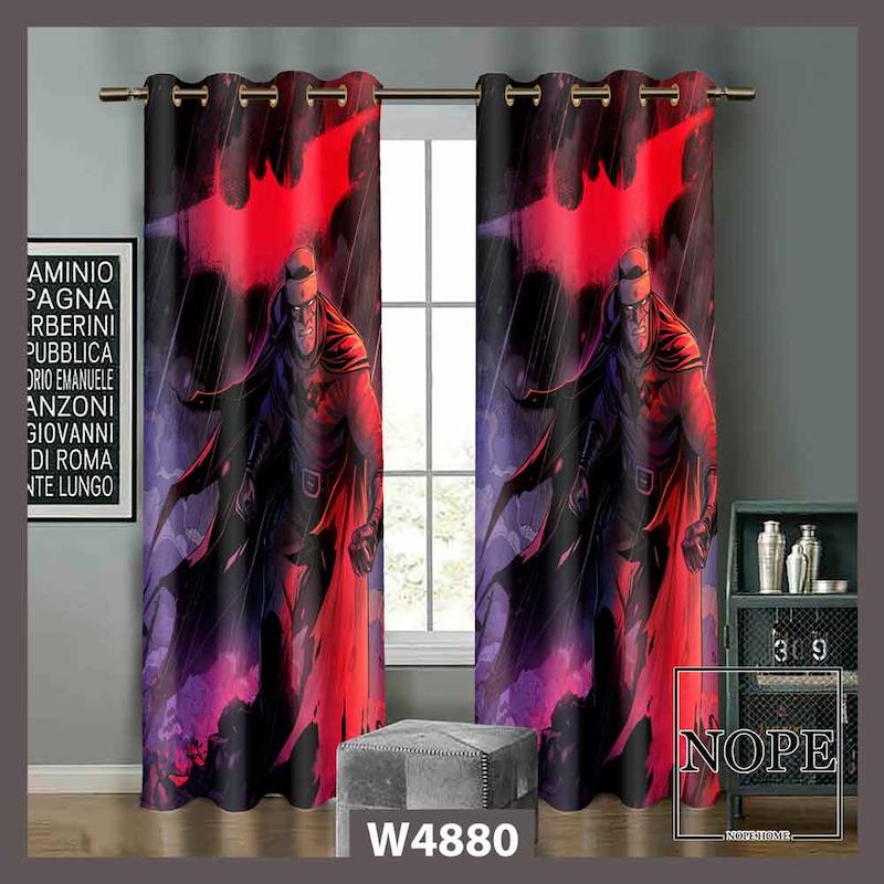 پرده کودک طرح جنگجو کد W4880