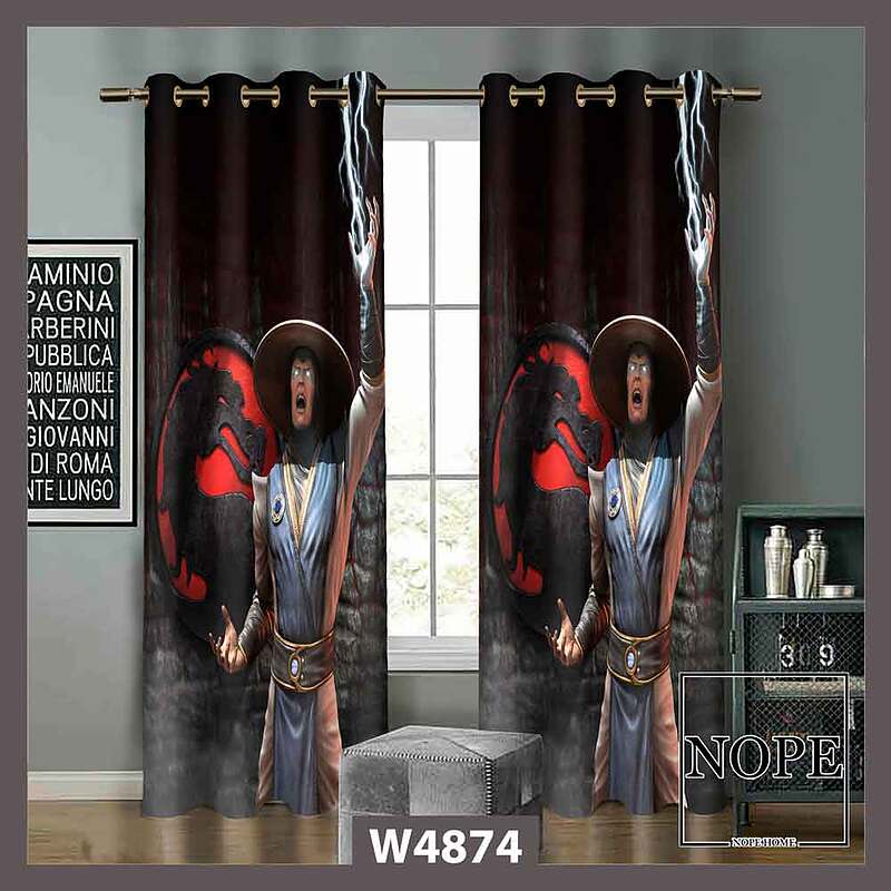 پرده کودک طرح کارتونی کد W4874