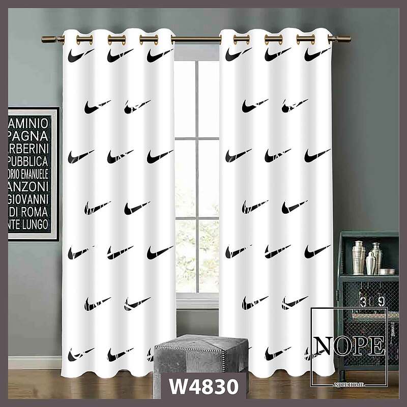 پرده طرح نایکی کد W4830