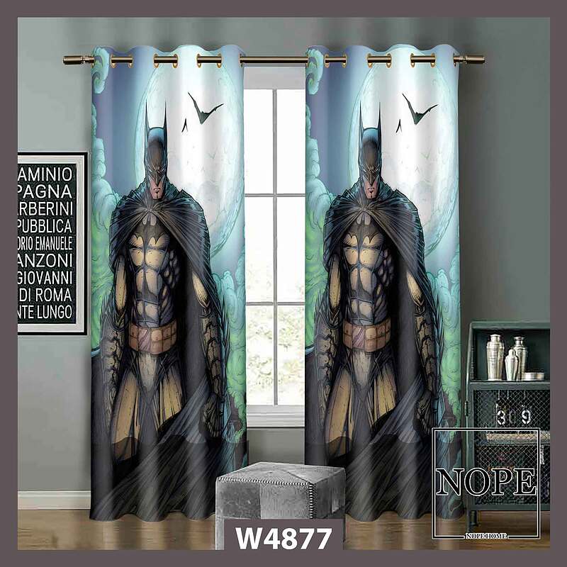 پرده کودک طرح بتمن کد W4877