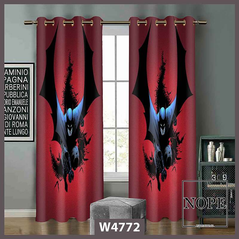 پرده طرح بتمن کد W4772