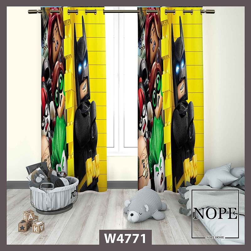 پرده طرح لگو بتمن کد W4771