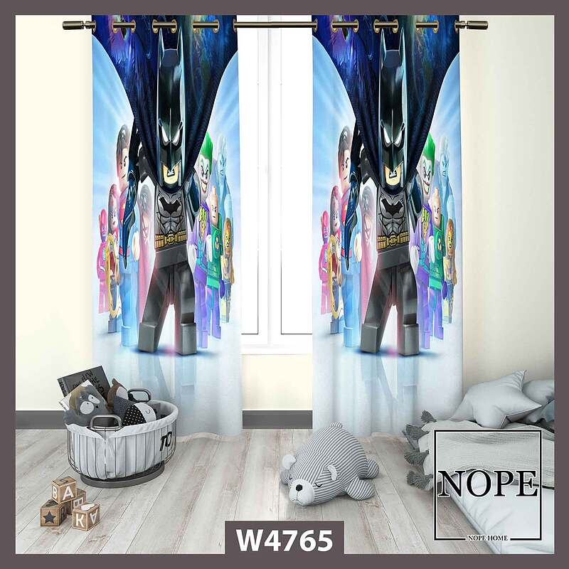 پرده کودک طرح بتمن کد W4765