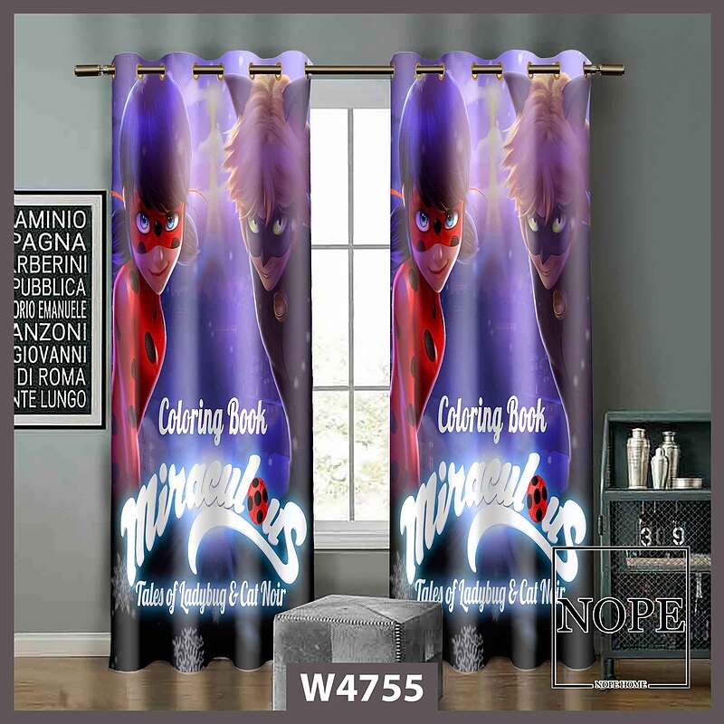 پرده کودک طرح میراکلس بیداری کد W4755