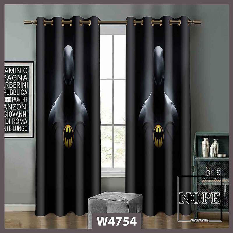 پرده کودک طرح بتمن کد W4754