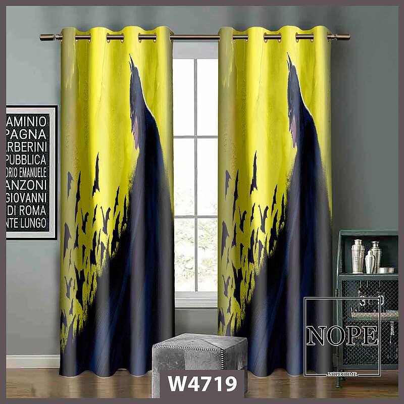پرده کودک طرح بتمن کد W4719