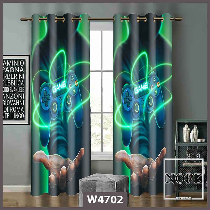 پرده کودک طرح گیم کد W4702