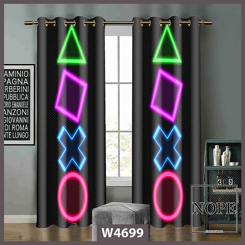 پرده کودک طرح گیم کد W4699