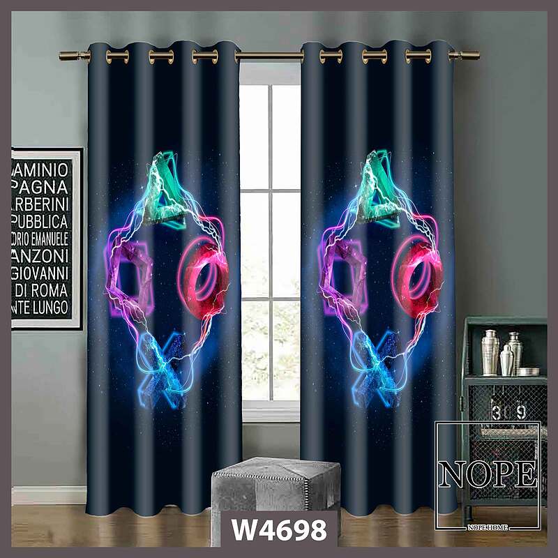 پرده کودک طرح گیم کد W4698